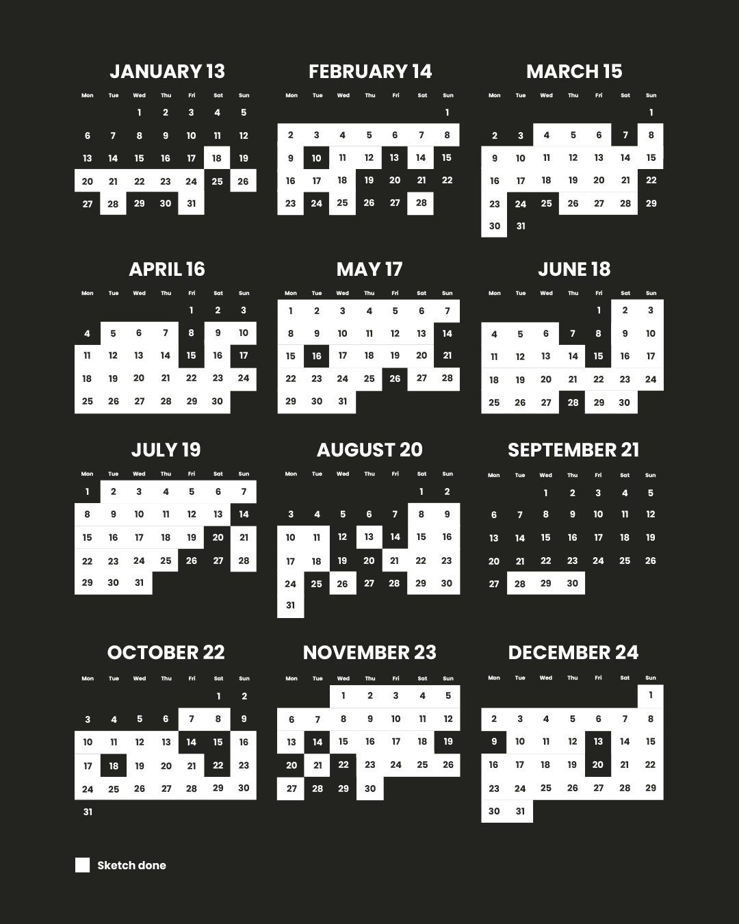 12 years project by cayetana mate