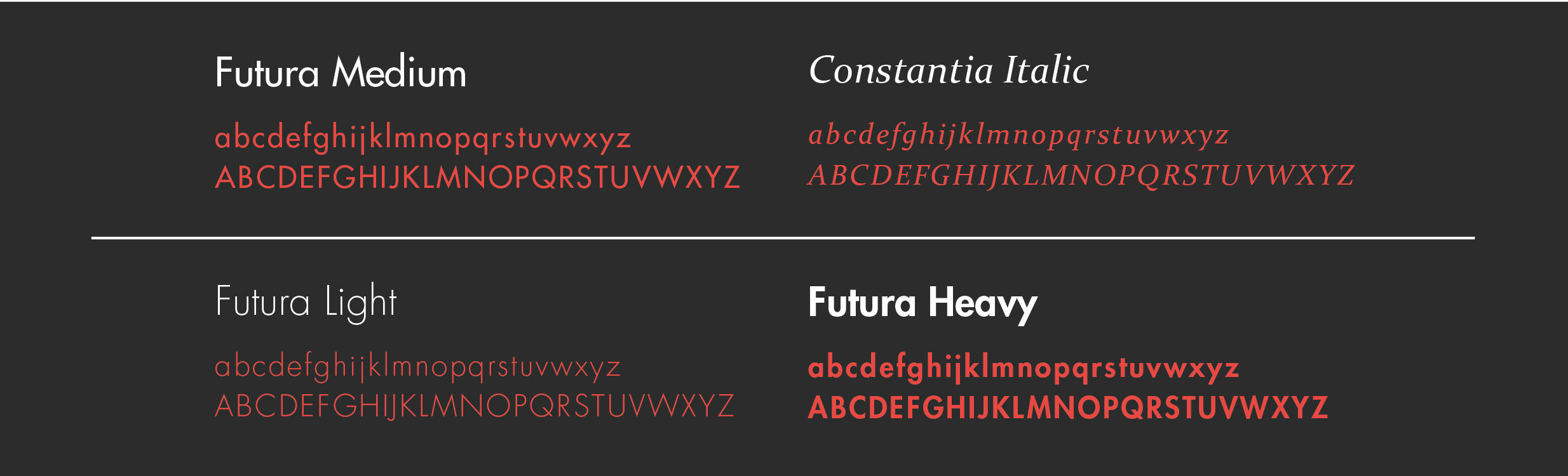 typography for La Tahona de Nijar